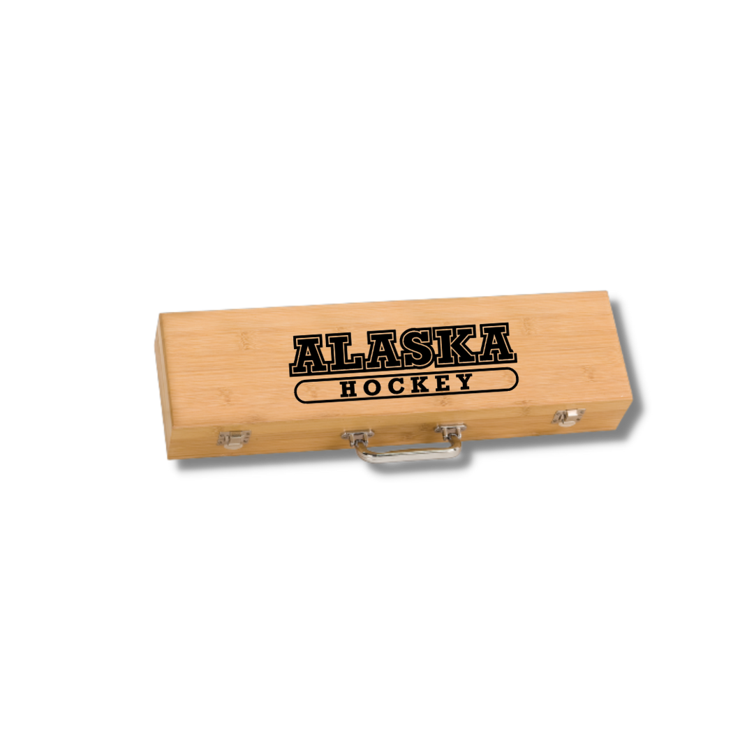Alaska Hockey BBQ Set