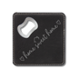 Square Bottle Opener Coasters - (Set of 4)
