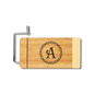 Bamboo Rectangle Cutting Board with Metal Cheese Cutter