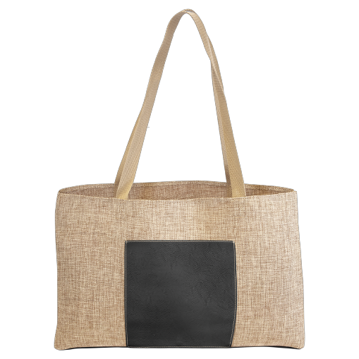 Burlap & Canvas Bag