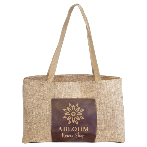 Burlap & Canvas Bag