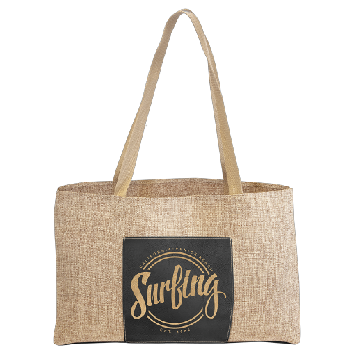 Burlap & Canvas Bag